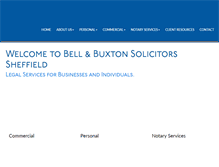 Tablet Screenshot of bellbuxton.co.uk